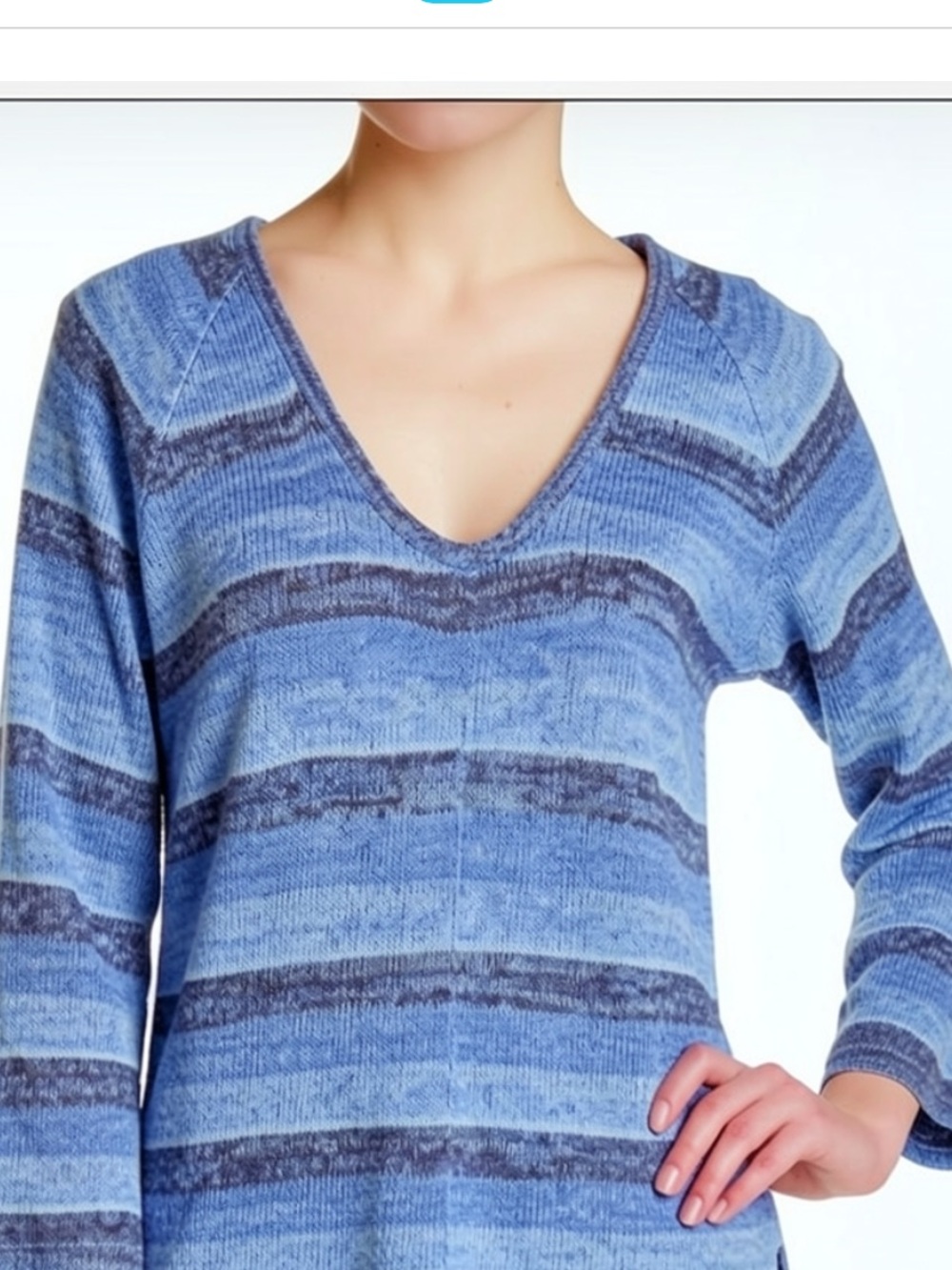 Tommy Bahama Linen Cotton Hooded Sweater Tunic L 179